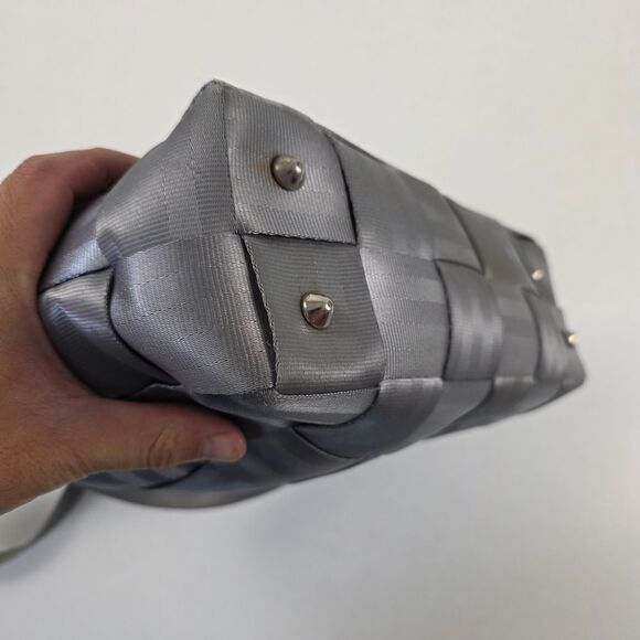The Original Seatbelt Bag Gray Tote Double Handle Bag - Picture 6 of 13